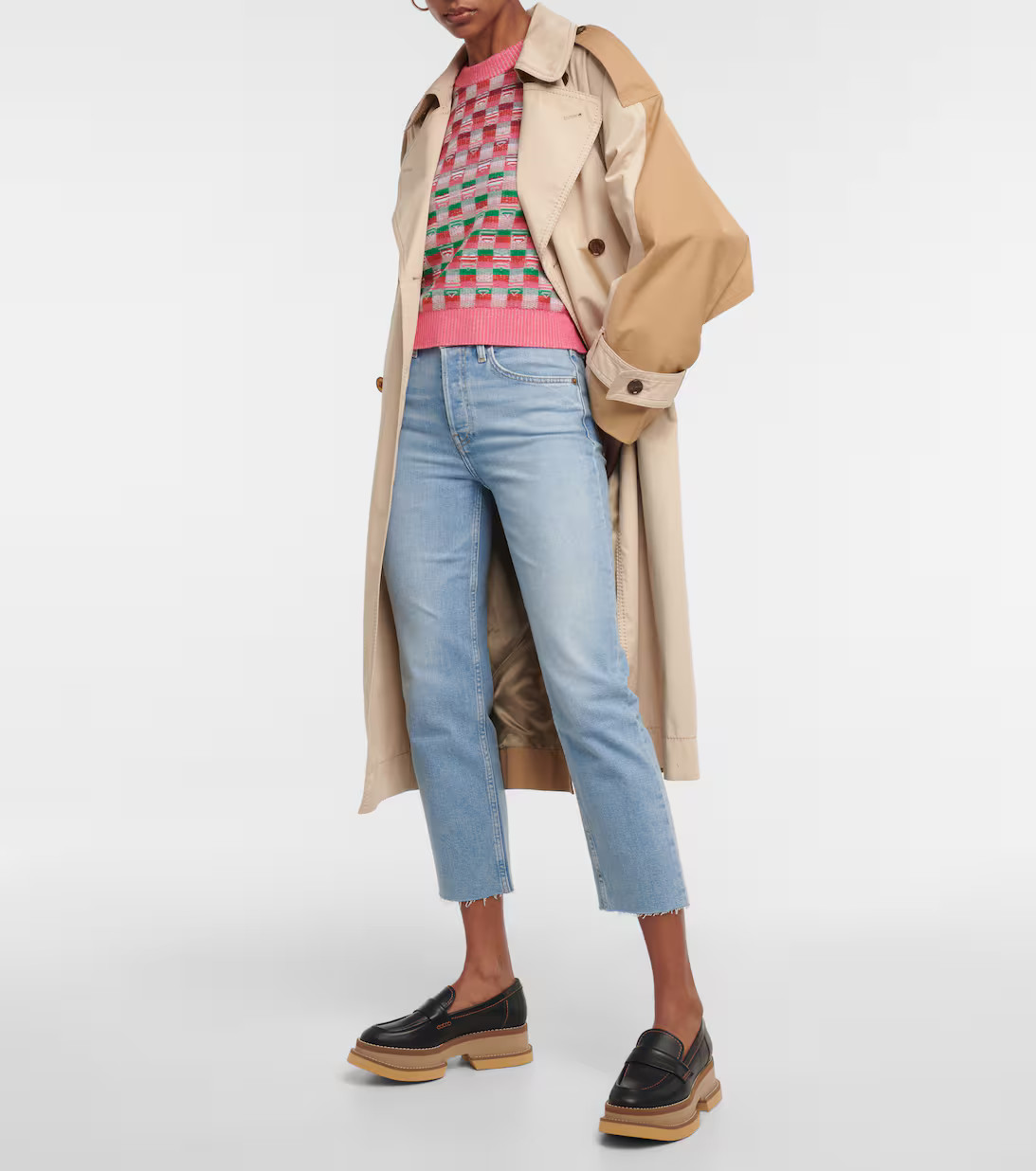 70s Stove Pipe high-rise straight jeans | Mytheresa (INTL)