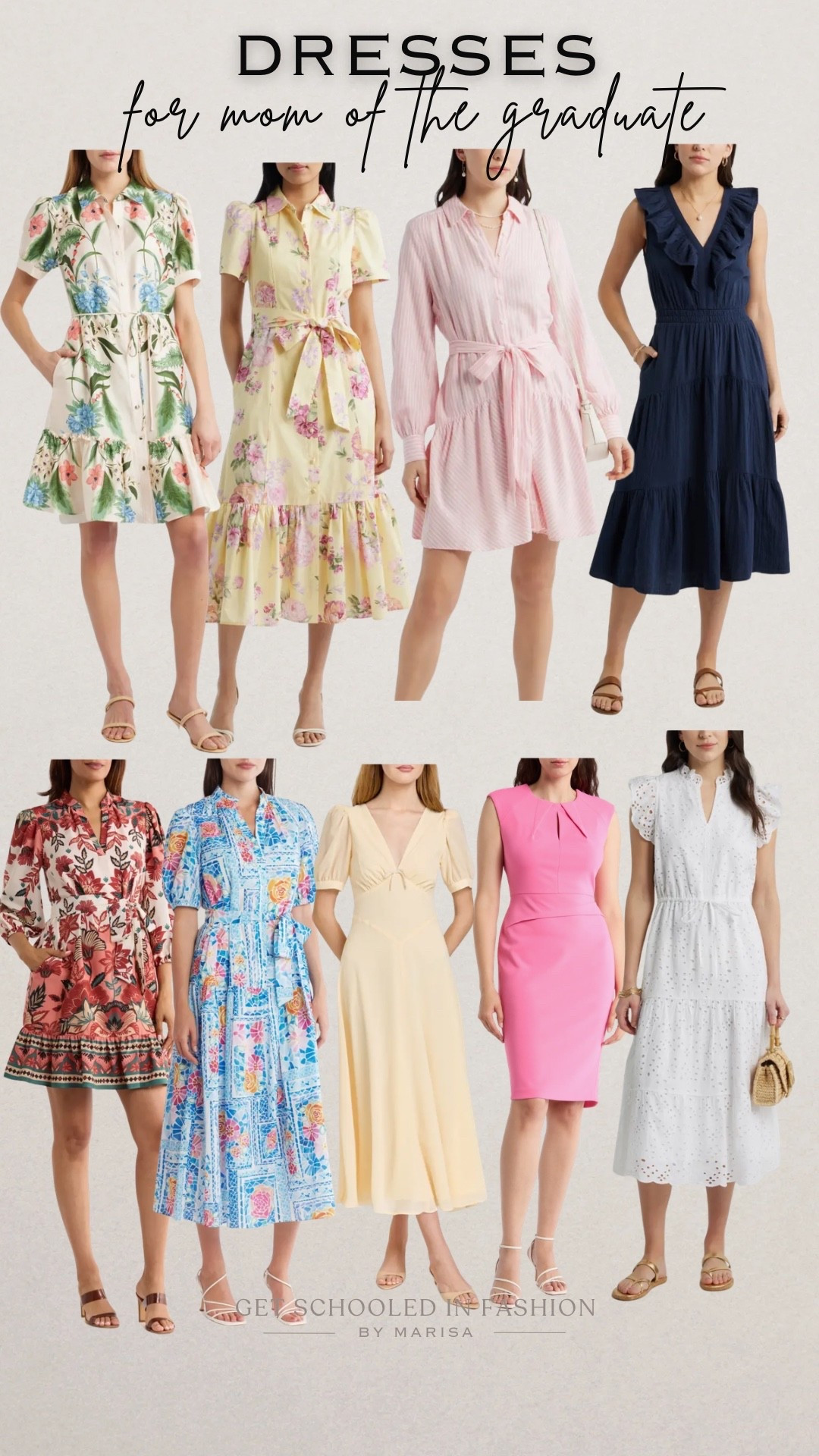 Dresses for mother of the graduate 
Graduation dresses
Spring dresses 
Event/special occasion dresses all under $150

#LTKOver40 #LTKWedding #LTKmomlife