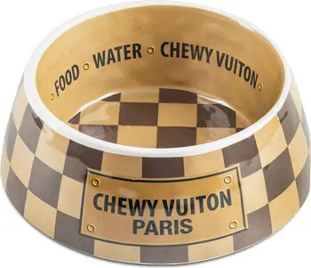 Haute Diggity Dog Checker Chewy Vuiton Pet Bowl | Nordstrom | Nordstrom