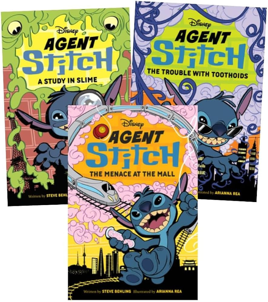Agent Stitch Series 3 Books Set - A Study in Slime, The Trouble with Toothoids, The Menace at the... | Amazon (US)
