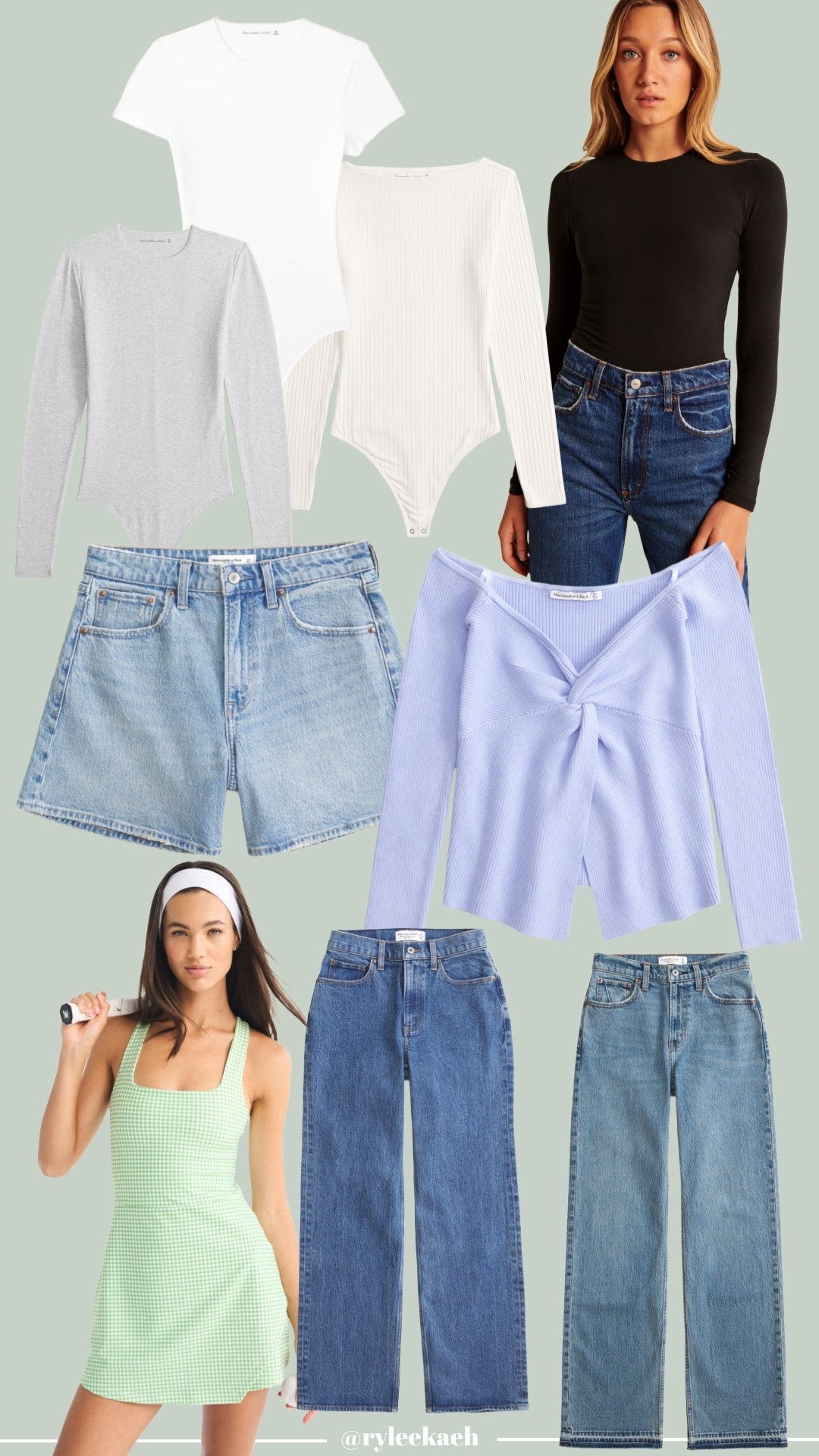 ✨Recent Abercrombie Order AND some other basics!!!✨

CODE: AFLTK gets you an extra 25% Off discount ON TOP of regular priced items!!! IT IS STACKABLE! :)

Small in blue sweater shirt
Medium in green gingham dress
27/28 in 90s Relaxed Jeans (stay tuned for some more in depth sizing)

Abercrombie finds, Abercrombie order, Abercrombie denim, Abercrombie deals, Abercrombie sale, Abercrombie jeans, 90s denim, athletic dresses, sweater tops, trending at Abercrombie

#LTKStyleTip #LTKSaleAlert #LTKFallSale
