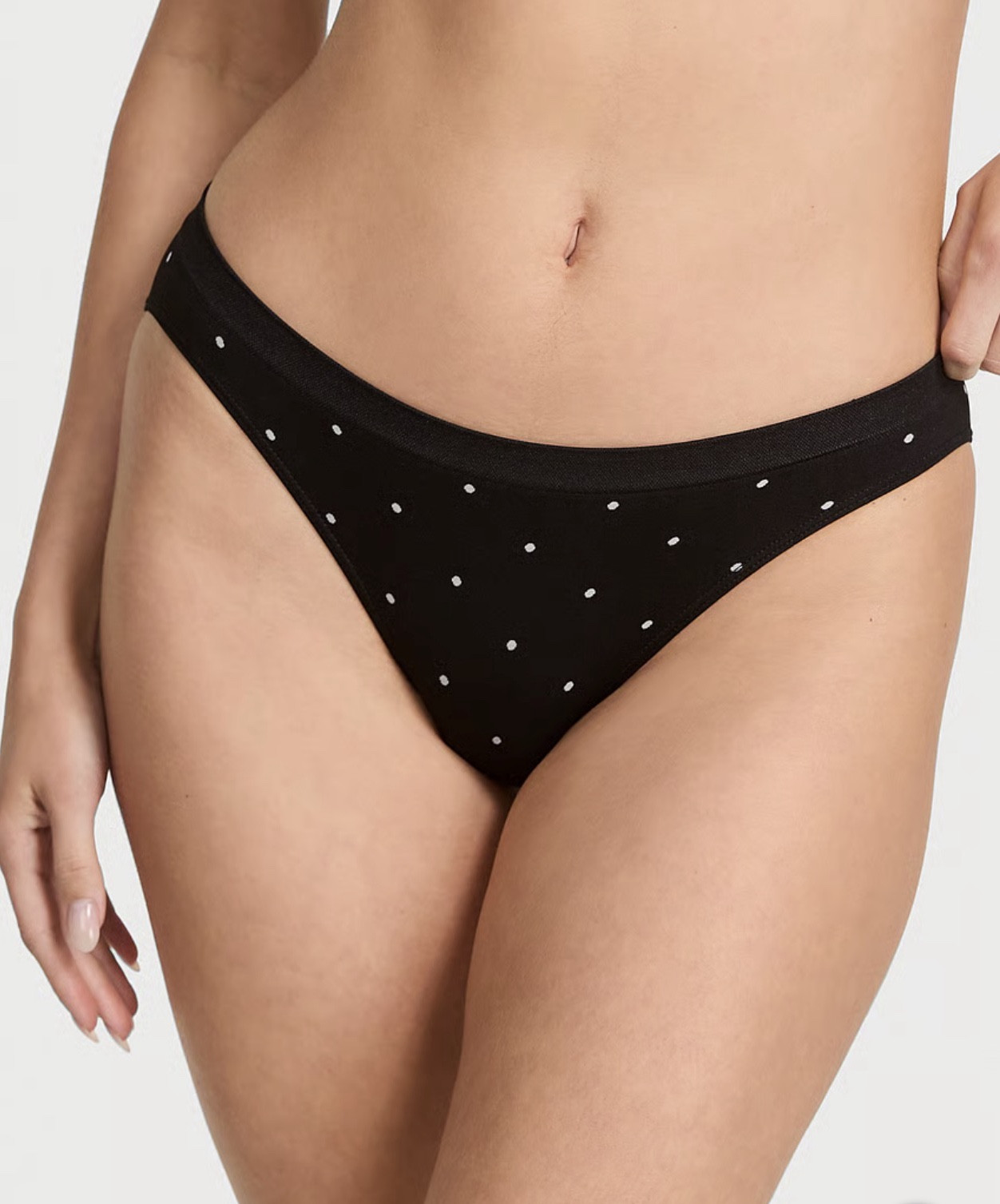 Seamless and sexy, this comfy pair is nearly undetectable under clothes and updated with playful polka dots.
Low rise
Soft waistband
Moderate back coverage: shows a little but not all
Machine wash
Imported
@victoriassecret 

#LTKdayinmylife #LTKSaleAlert #LTKU