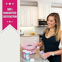 Cotton Candy Express CC1000-S Cotton Candy Machine with 3 Sugar Pack - Cherry, Grape, Blue Raspbe... | Amazon (US)