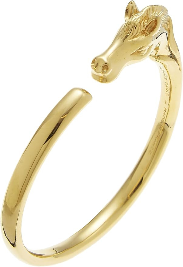 Amazon.com: Hermès, Pre-Loved Gold Vermeil Galop Bracelet, Gold : Luxury Stores | Amazon (US)