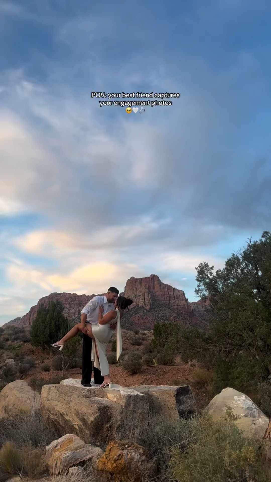 Truly the most special moment! I can’t wait to show you guys the final photos!! 😭💍🤍 

#bridal #bridetobe #engagement #engagementpics #engagementphotos #bridaltiktok #bridetok #bridesoftiktok #zionnationalpark #brides #bridalwear #weddingdresses #weddingdress