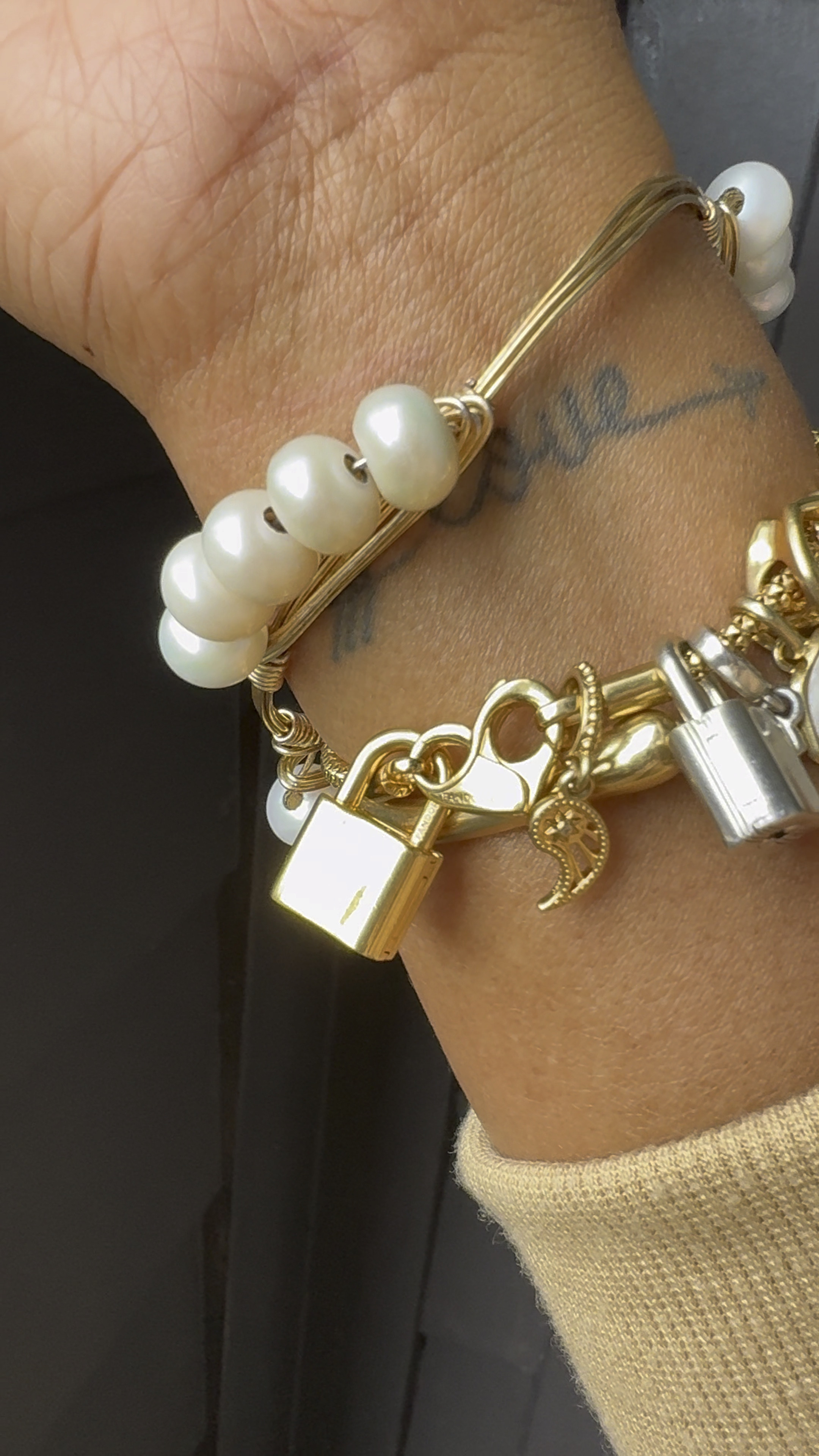 Pandora bracelet & charms! Forever classic & chic 

Tip: mix metals and stack with other bracelets

#LTKstyletip #LTKVideo