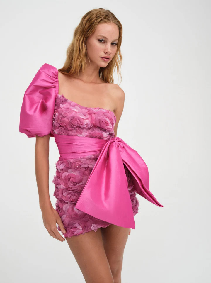Taya Mini Dress — Pink | For Love & Lemons