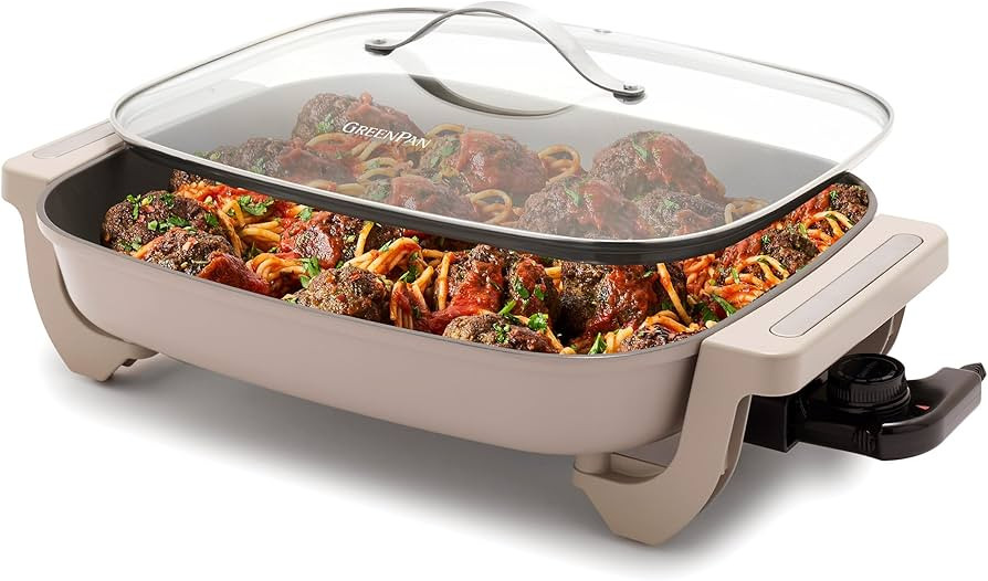 Size:
                                   12" x 5" Electric Skillet    
                         1... | Amazon (US)