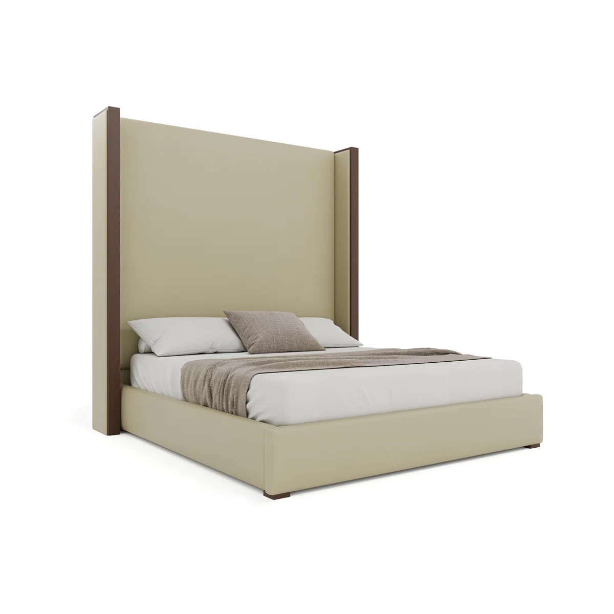 Dipson Upholstered Wingback Bed | Wayfair North America