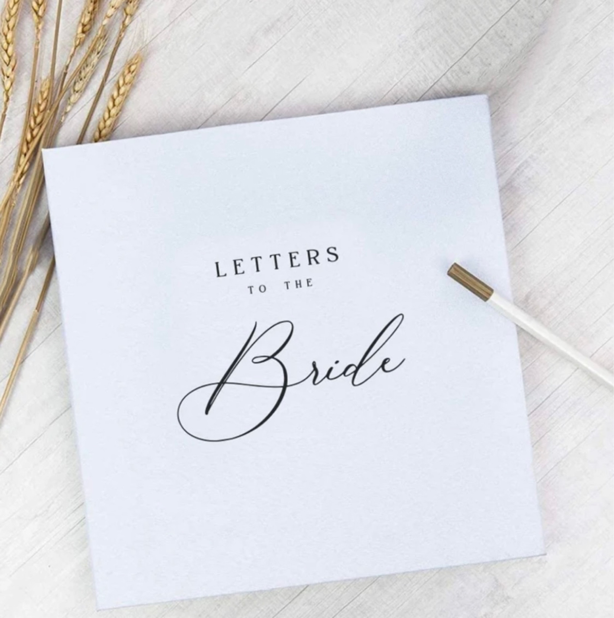 Letters for the bride album by TheBlackDesigns

bride to be | wedding style | getting married | engaged | bridal shower | bachelorette party | wedding day | bride | bride gift | gift for brides | 

#LTKwedding #LTKstyletip #LTKGiftGuide