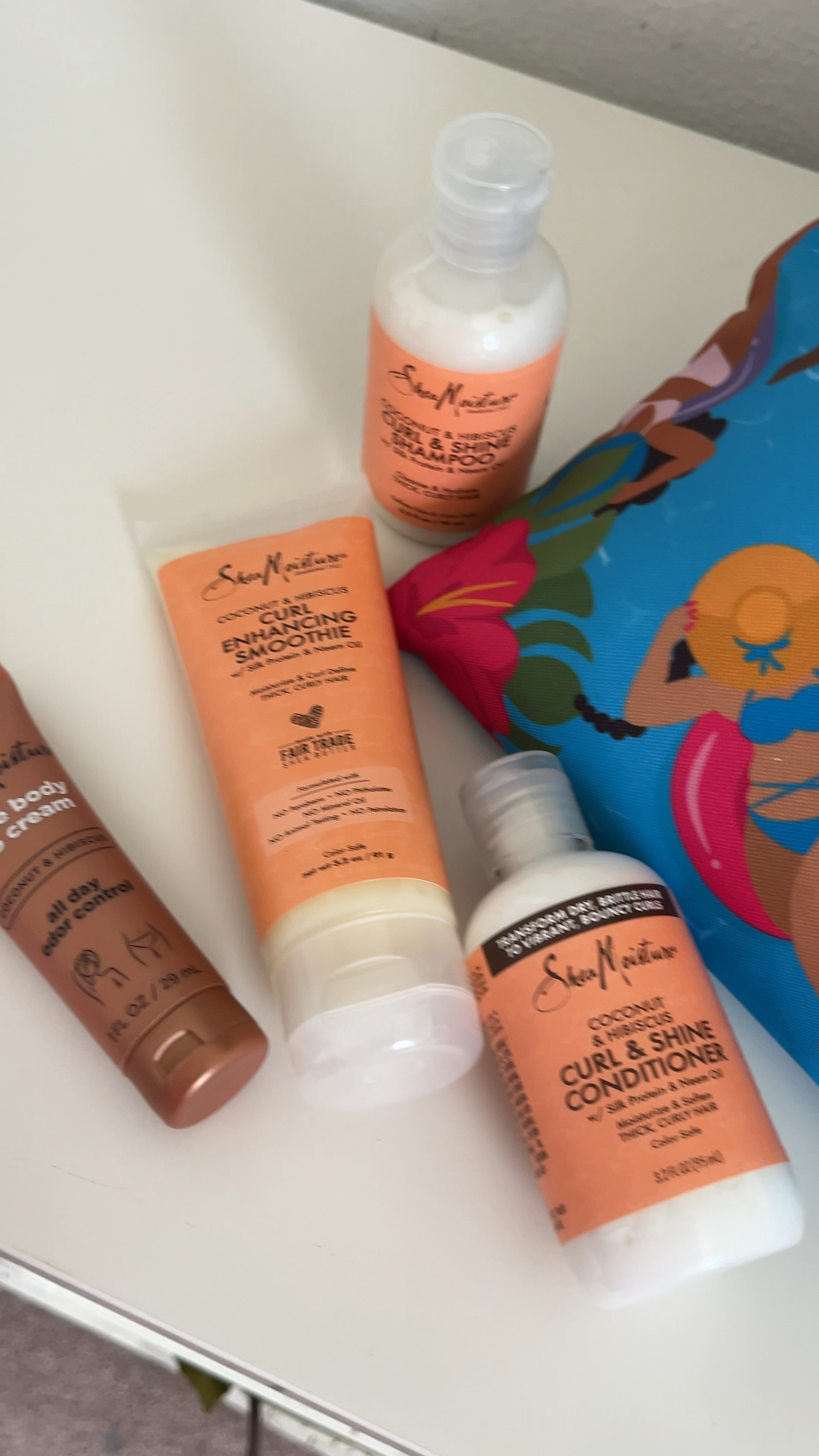 Curly girls will love this Shea Moisture beauty bag that comes with shampoo, conditioner, curly smoothie, and whole body deodorant. At Target of course!

Natural hair care 

#LTKSeasonal #LTKSummerSales #LTKBeauty