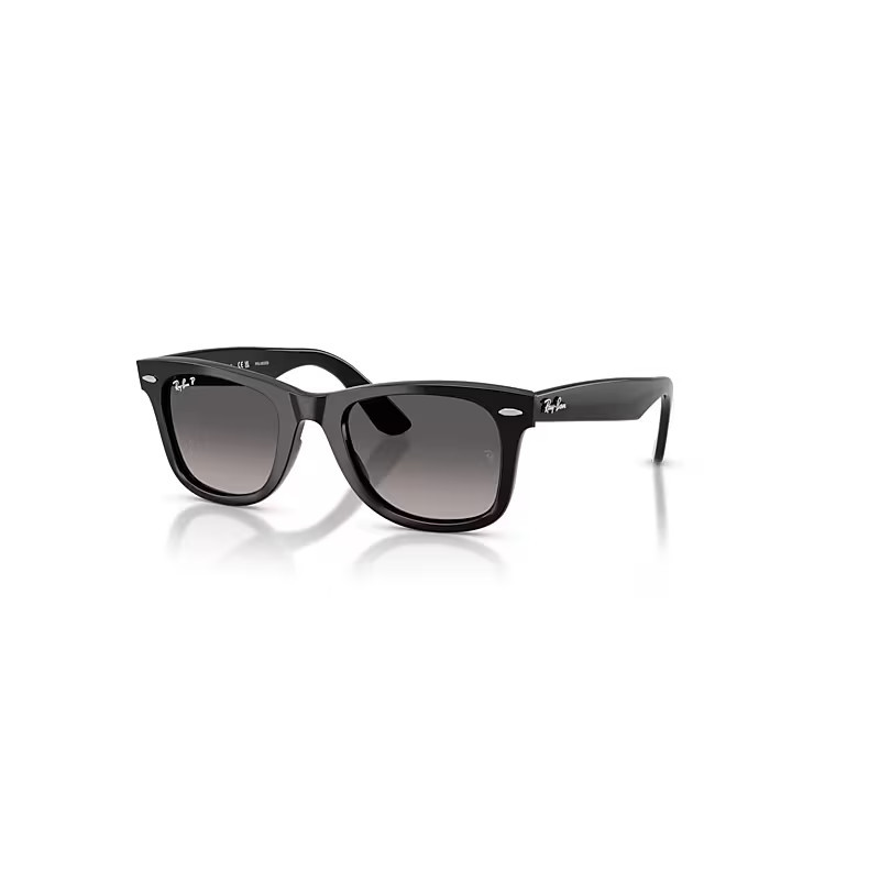 Ray-Ban Wayfarer Ease Zonnebrillen Zwart Montuur Grijs Glazen Gepolariseerd 50-22 | Ray-Ban (EU)