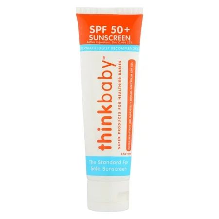 Thinkbaby Safe Sunscreen SPF 50+, 3 fl oz (89 ml) | Walmart (US)