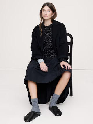 Leather Essential Clog | Banana Republic (US)