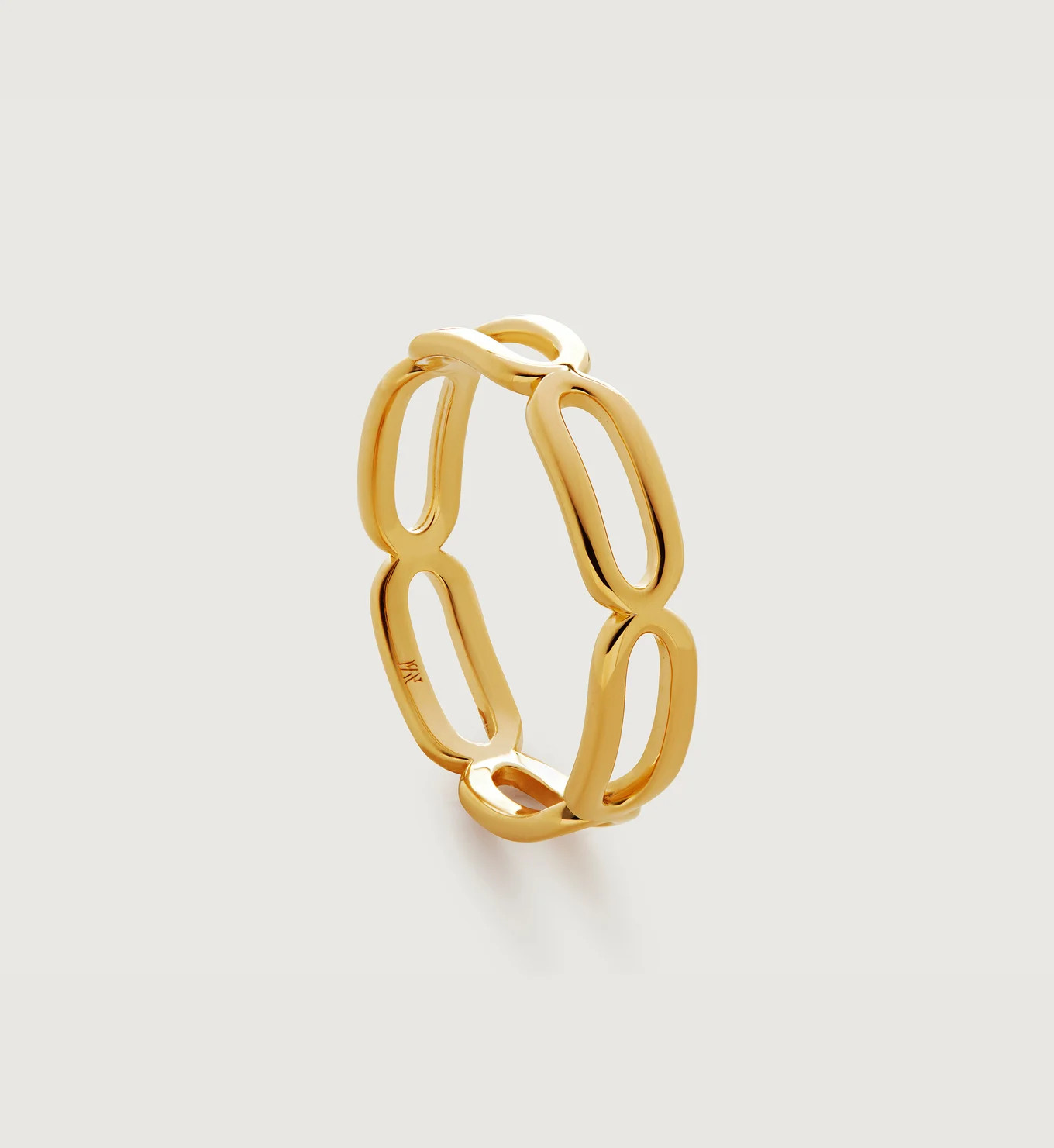 Paperclip Stacking Ring | Monica Vinader (Global)