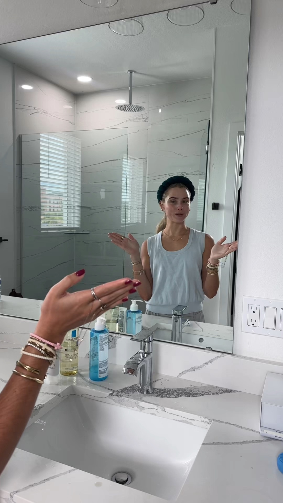 acne or not, regular skin vs dry skin, regardless of your skin type you need to have a skincare routine and at the basics is a cleanser and a moisturizer 👏 these are my @LaRochePosayUSA favorites from @target. I am big on double cleansing so I first like to use the La Roche Posay Lipikar AP+ Gentle Foaming Cleansing Oil then I use the La Roche Posay Toleriane Purifying Facial Cleanser. Both of these cleansers are gentle enough for my dry acne prone skin and never leave my skin feeling stripped or dry. For a moisturizer, the one is used is the La Roche Posay Toleriane Double Repair Matte Moisturizer SPF 30. This is a two birds with one stone situation because you are getting SPF 30 protection and the hydration of a moisturizer. 

#LaRochePosayUSA #Target #skincare #skincaregrwm #grwm #skincareroutine #simpleskincare #acne #acnetreatment #acneskincare #acnetips #acnetok #acnetransformation #acneskin #targetskincare #skincaretips #larocheposaysunscreen #larocheposayskincare #cleanser #skincareproducts


#LTKBeauty #LTKgrwm #LTKmorningroutine