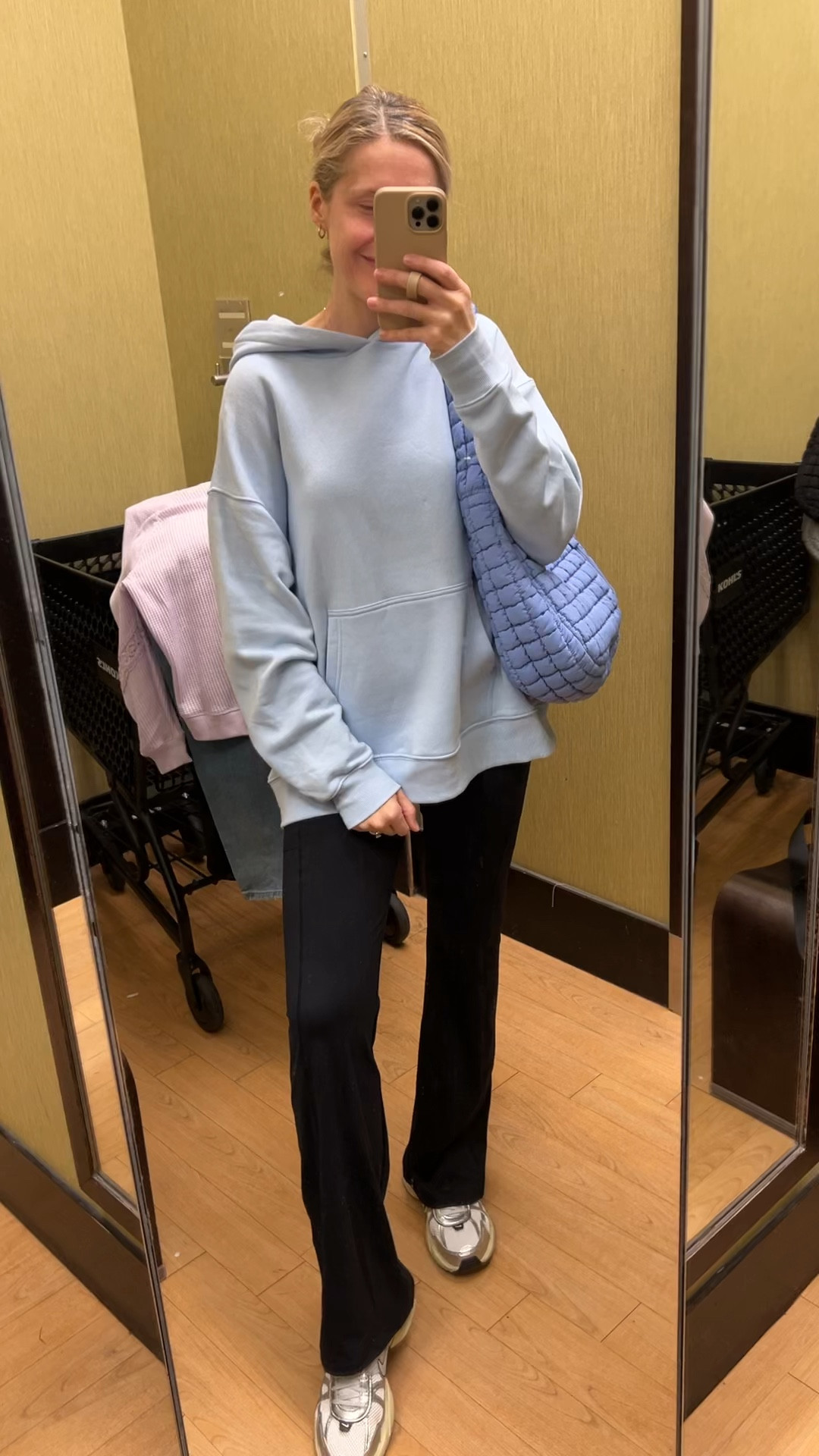 Kohls hoodie size large here, great with legging! And these pants are tall girl friendly under $20. I’m in a medium. #kohls

#LTKOver40