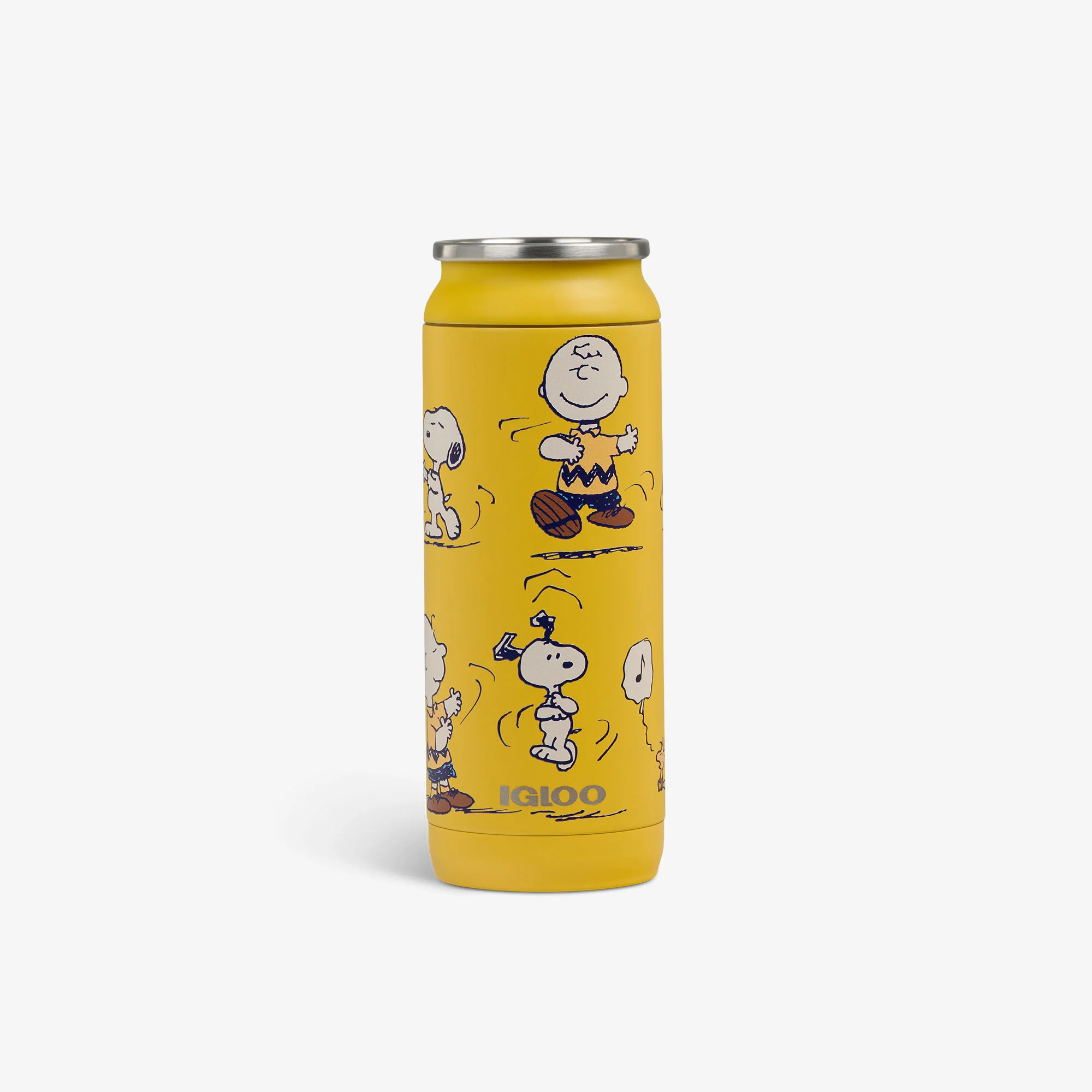 Snoopy & Charlie Brown Dancing 16 Oz Can | Igloo Coolers