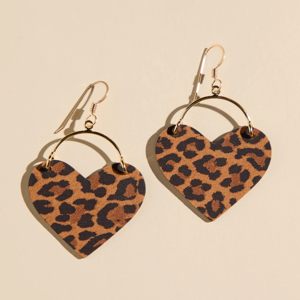 Spotted Leopard Lover | Nickel and Suede