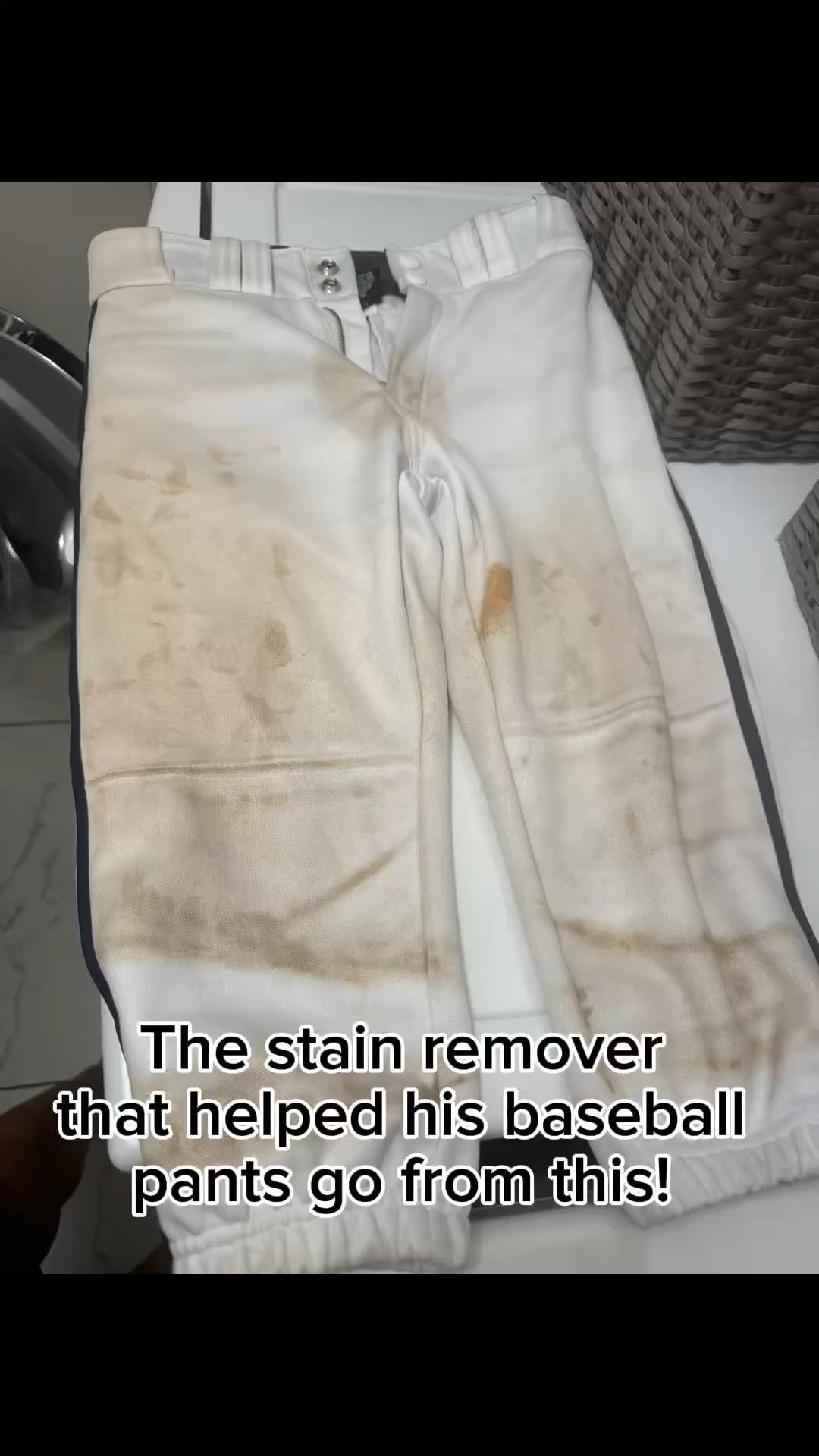 The best stain remover I have ever used, and it’s not toxic! Every baseball mom needs this stuff!