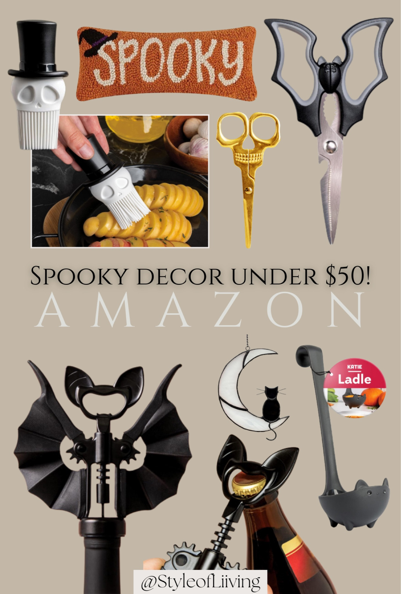 Spooky decor and Halloween kitchen finds! #Halloween2024 #founditonamazon

#LTKHalloween #LTKHome #LTKFindsUnder50