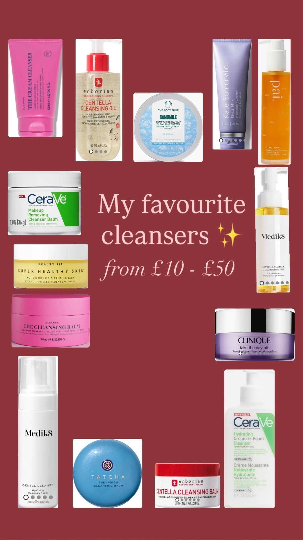 My favourite cleansers, from every price range 👌🏼🫧

#LTKspring #LTKbeauty #LTKuk