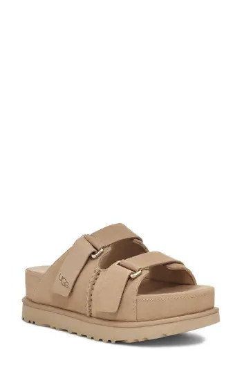 UGG® Goldenstar Platform Slide Sandal at Nordstrom Rack, Size 9 | Nordstrom Rack
