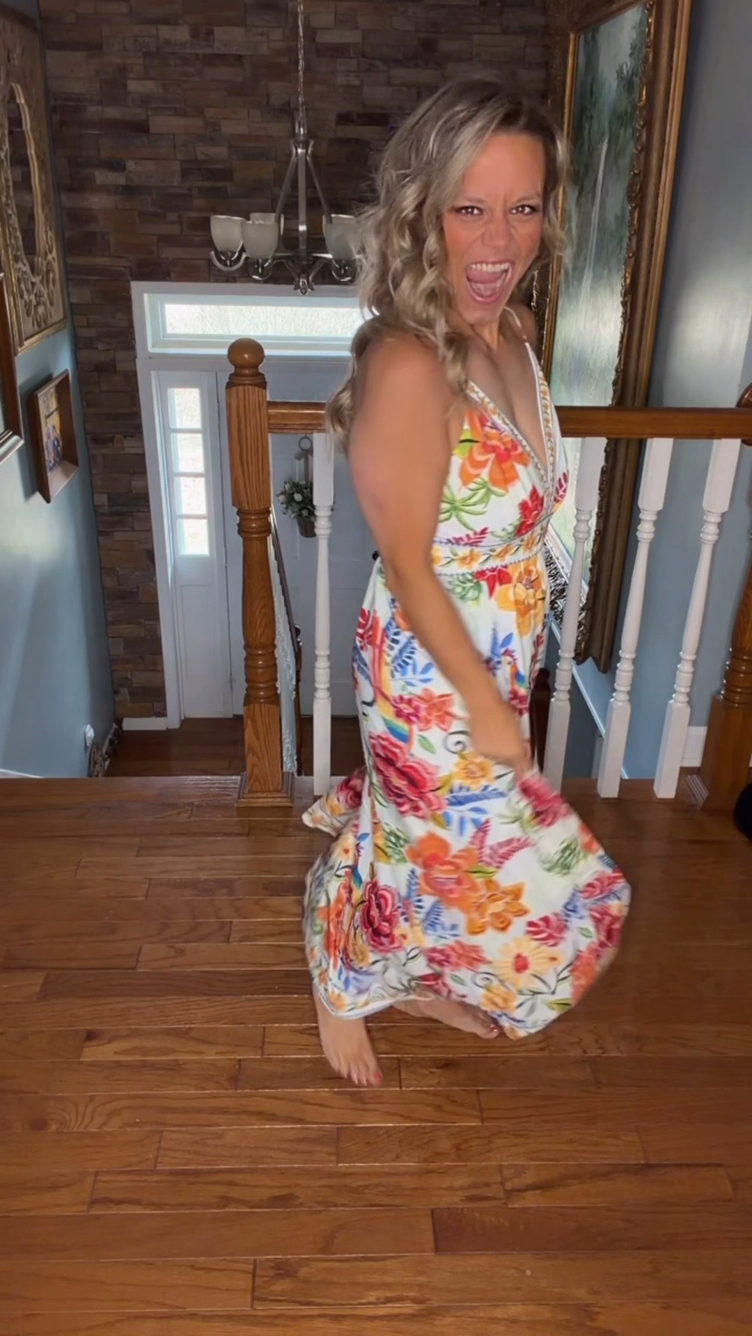 
The perfect beach dress, flattering and silky

#LTKTravel #LTKOver40 #LTKMidsize