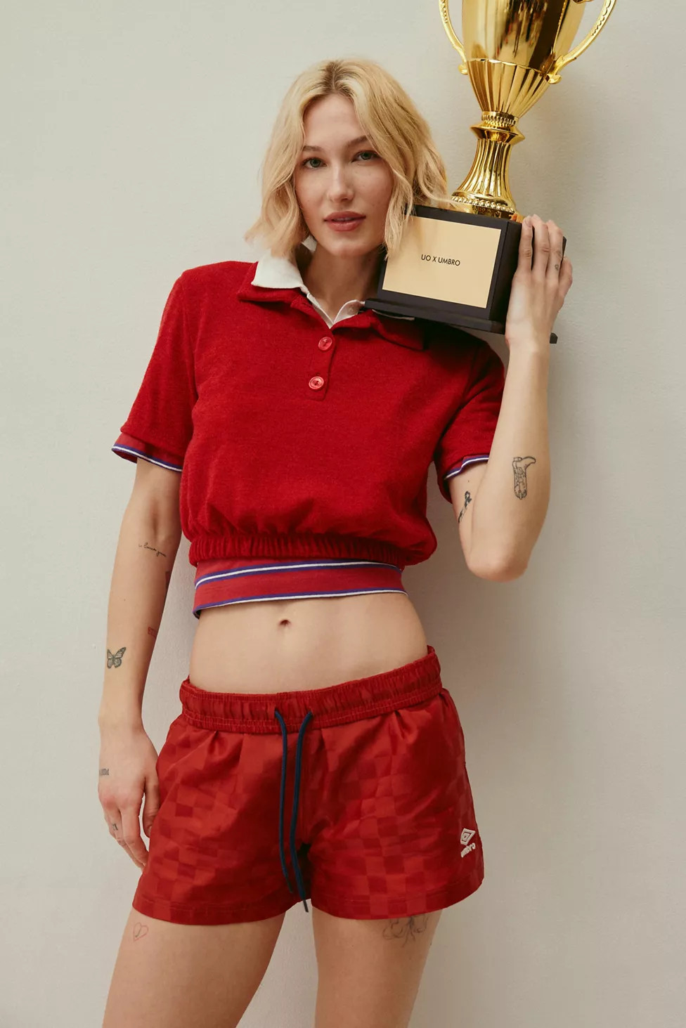 Umbro UO Exclusive Tonal Checkerboard 3” Short | Urban Outfitters (US and RoW)