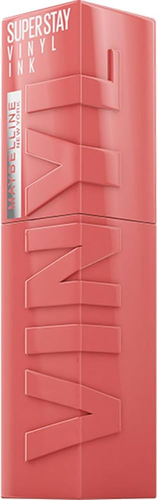 Maybelline Super Stay Vinyl Ink Longwear No-Budge Liquid Lipcolor Makeup, Highly Pigmented Color ... | Amazon (US)