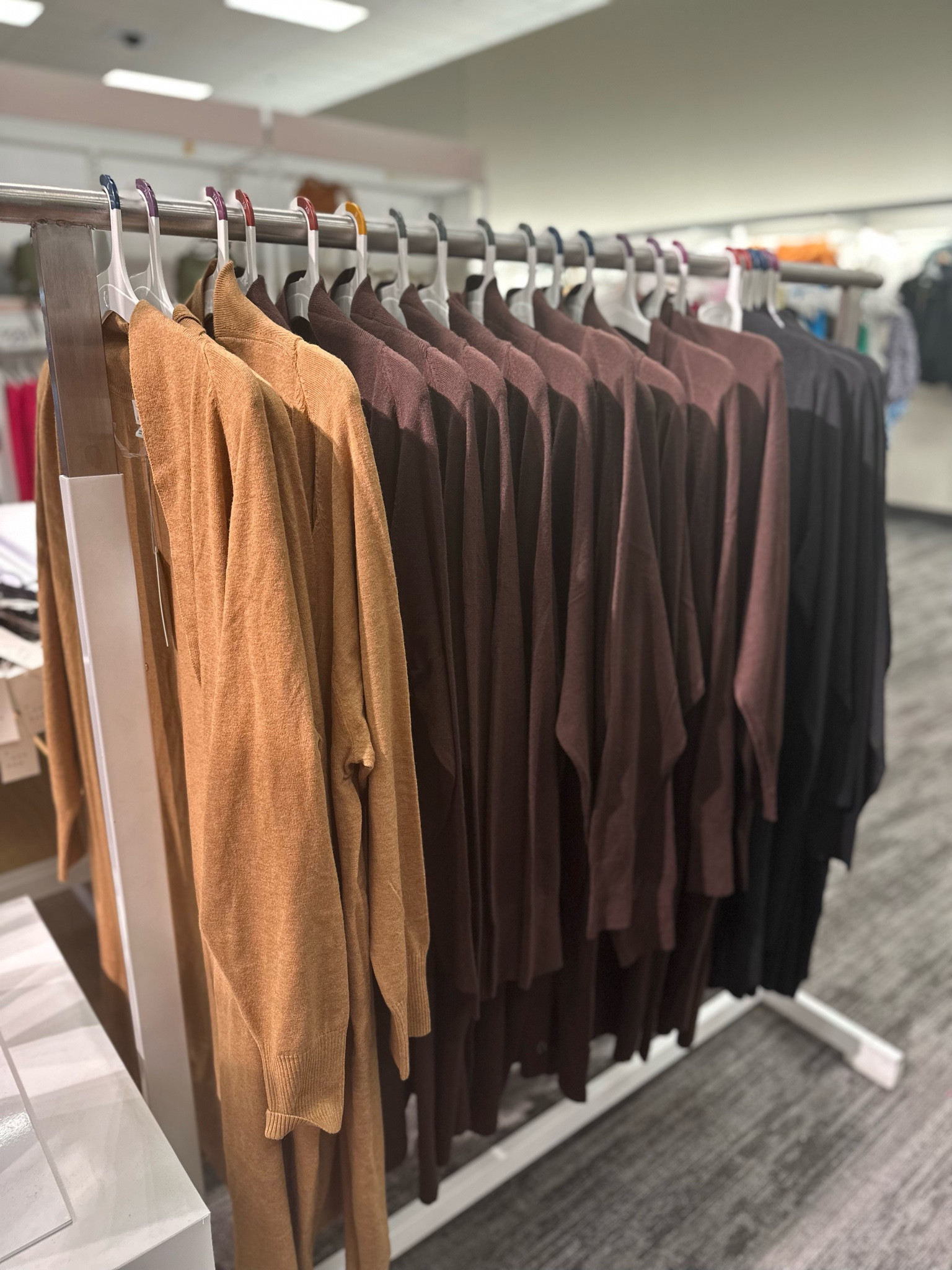 These layering cardigans are so soft and go just to your knee! These are the perfect fall staple 

#LTKunder50 #LTKSeasonal #LTKstyletip