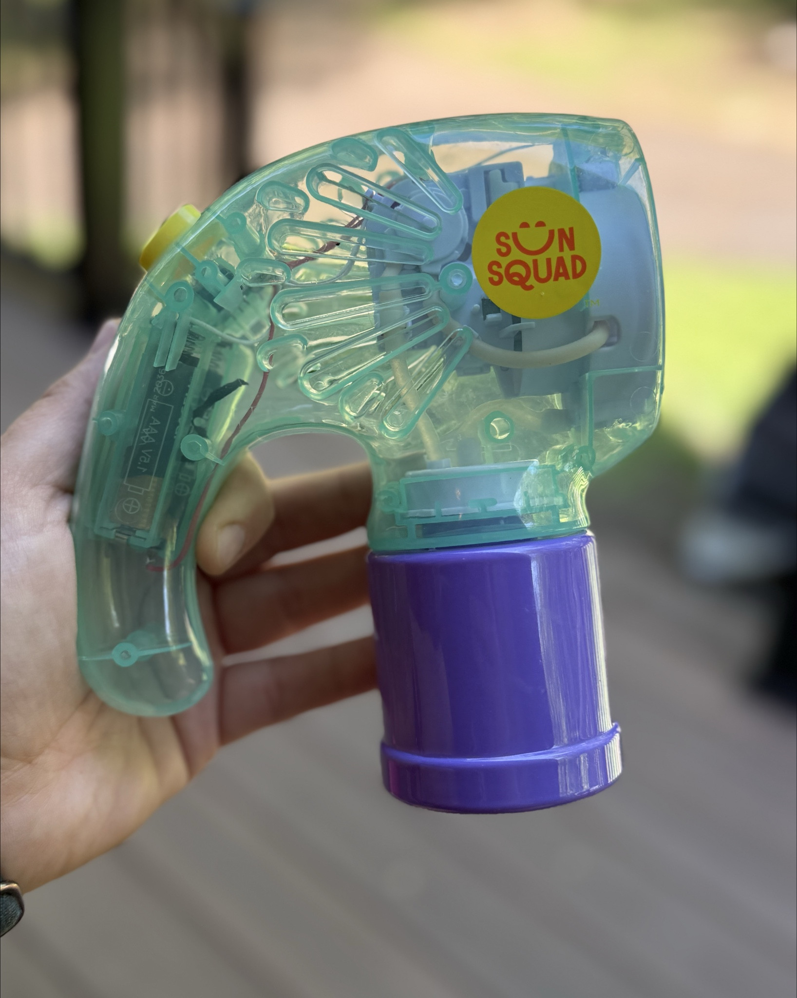 This is the best $5 I’ve ever spent at Target. #bubbles #summerfun #bubblemachine 

#LTKKids #LTKBaby #LTKSeasonal