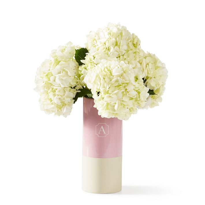 Dipped Ceramic Pitcher Vase | Mark and Graham