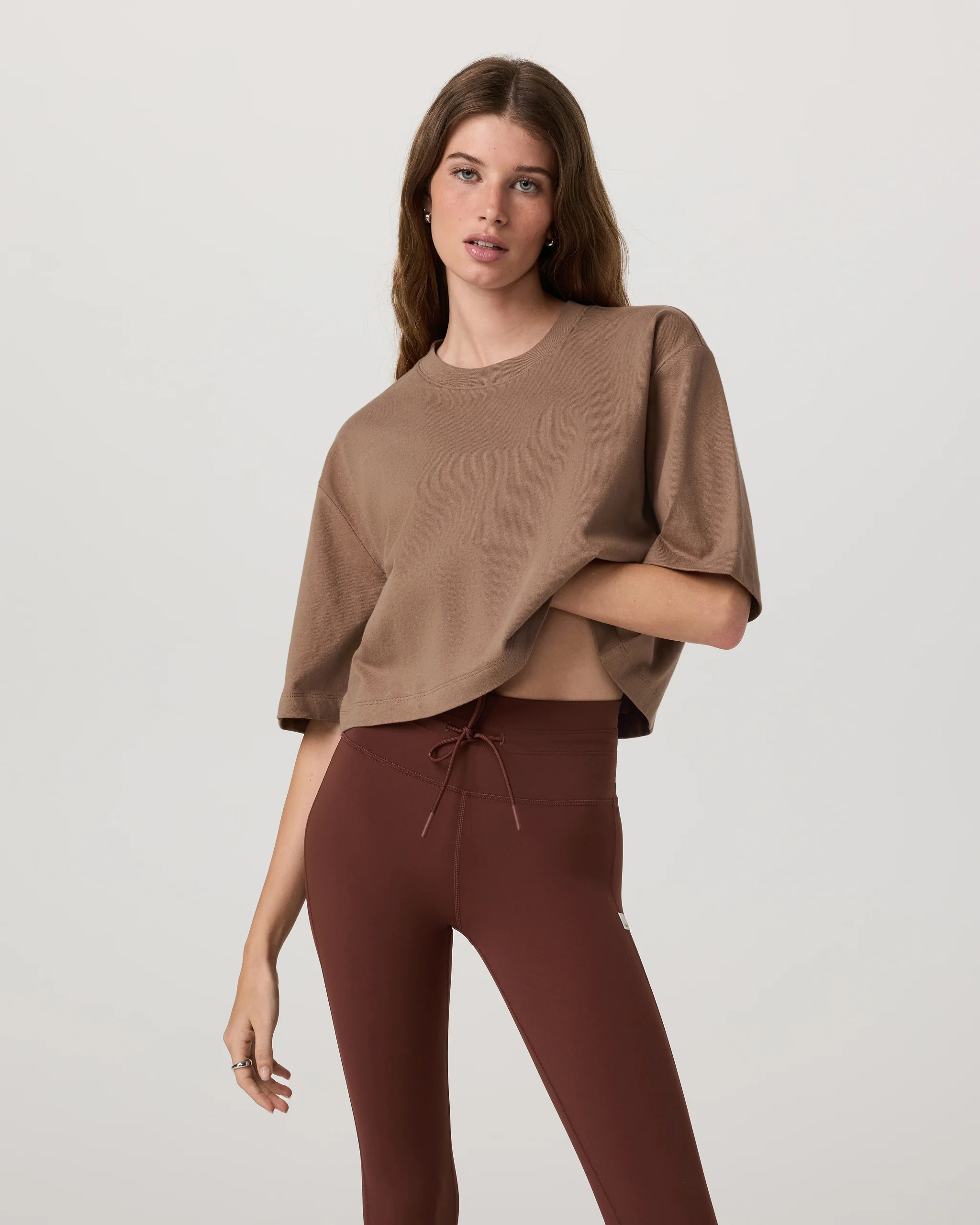 Short Sleeve Heavyweight Crop Cotton Tee | Vuori Clothing (US & Canada)