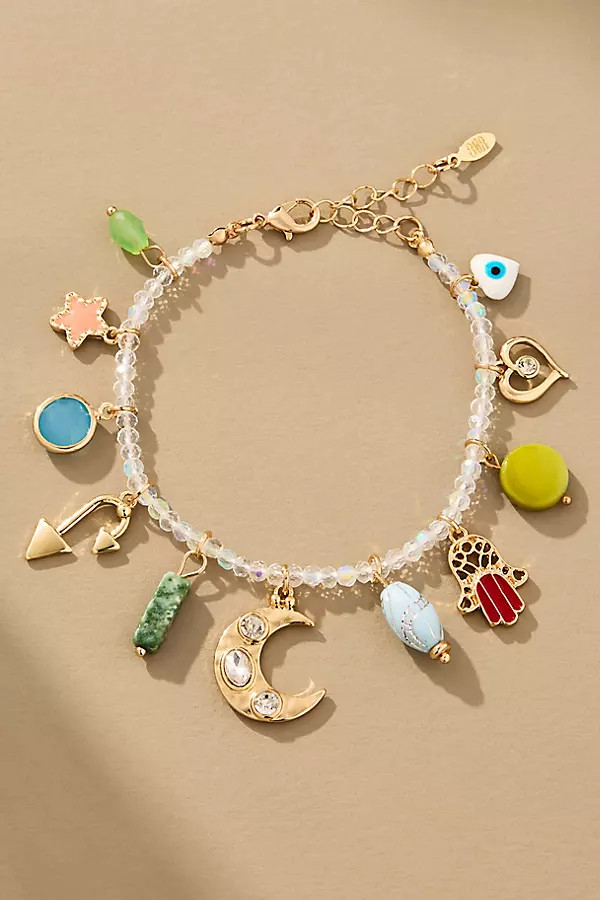 8 Other Reasons Moon Charm Bracelet | Anthropologie (US)
