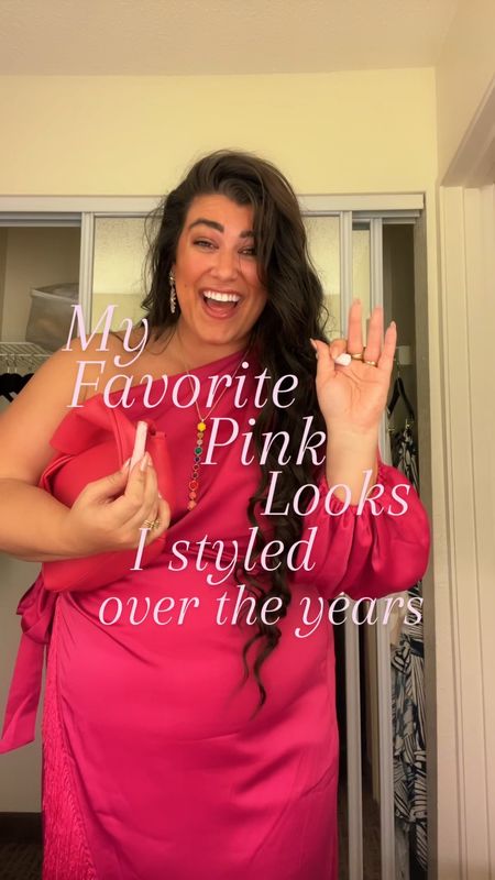 HI BARBIE! 💞👋💖 when I tell you I can’t wait for this movie… I truly CANNOT WAIT! Here’s a few of my favorite pink looks over the years! Which is your favorite?! 🛍️ 

As always, you can shop my current outfits and all time favorite inspired looks on my LTK 💗 search ANABETH in the app and give me a follow for daily updates and first finds! 
•
#plussizefashion #barbieoutfitinspo #pinkoutfit #curvyfashion #plussizeeditorial #plussizestyle #XOQ 

#LTKFind #LTKstyletip #LTKcurves