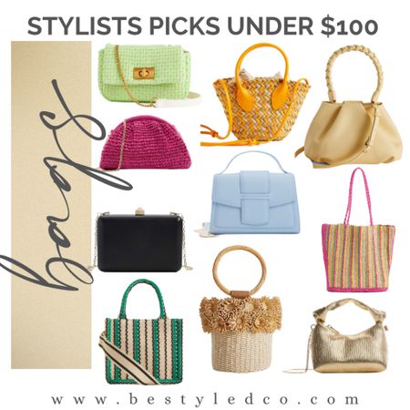 Handbags under $100 - purses - clutches - affordable bags 

#LTKunder100 #LTKitbag #LTKFind