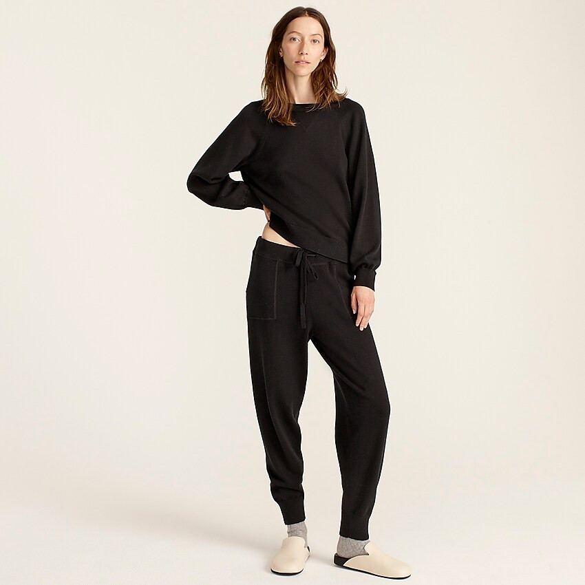Cotton-cashmere pullover sweatshirt | J. Crew US