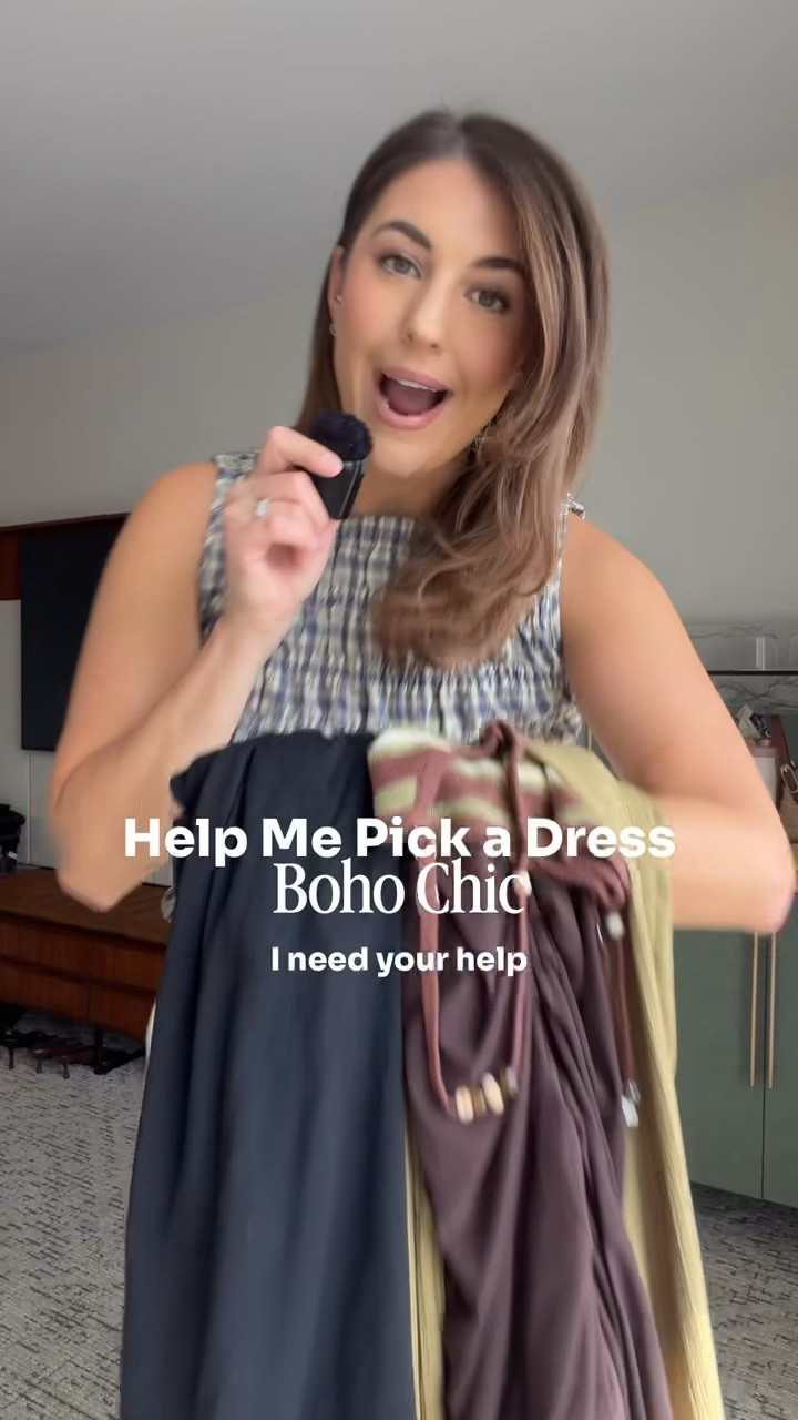 Help me pick a dress 🤎 Which one would you wear for a boho chic night out? I have a favorite, but I need you to vote before I decide!

boho chic dress, midsize fashion, midsize style, size 12/14, size 12 14 outfit, fall dress, dress try on, flattering dresses, women’s fashion

#LTKootd #LTKMidsize #LTKSeasonal