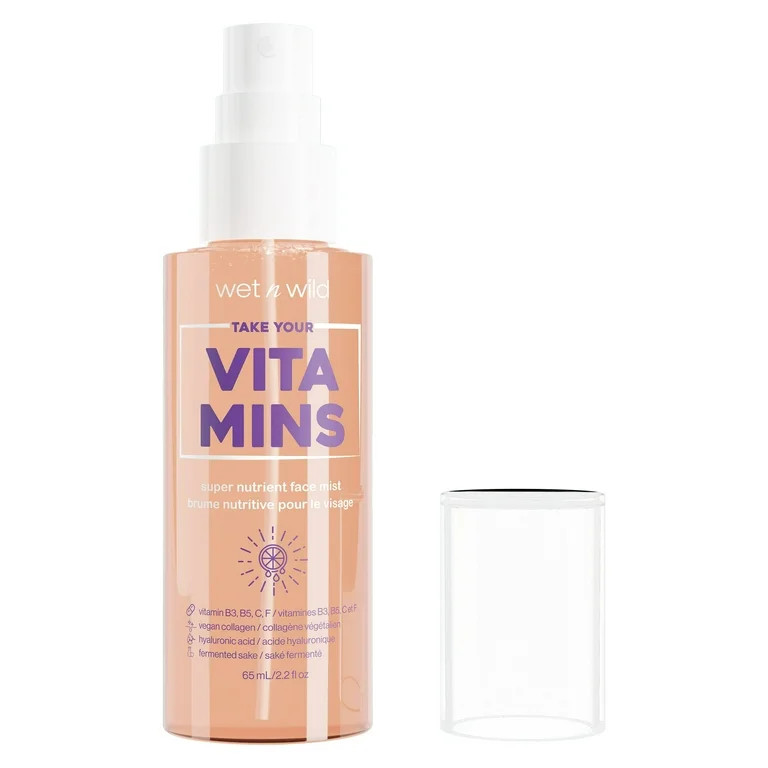 Wet N Wild Take Your Vitamins Super Nutrient Face Mist Clear Take Your Vitamins 1114736 | Walmart (US)
