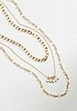 Gold Pearl Drape Necklace | Maurices