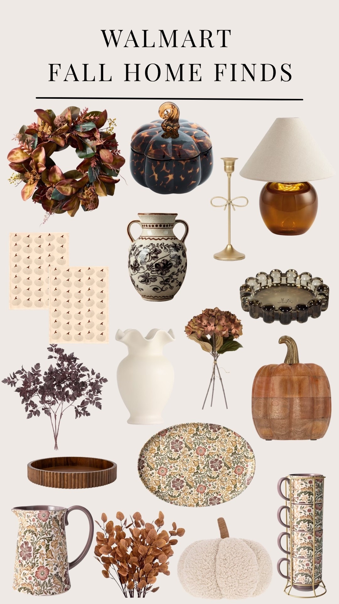 Walmart fall home finds 🤎🍂🍁🕯️

#LTKHome #LTKSeasonal #LTKgrwm