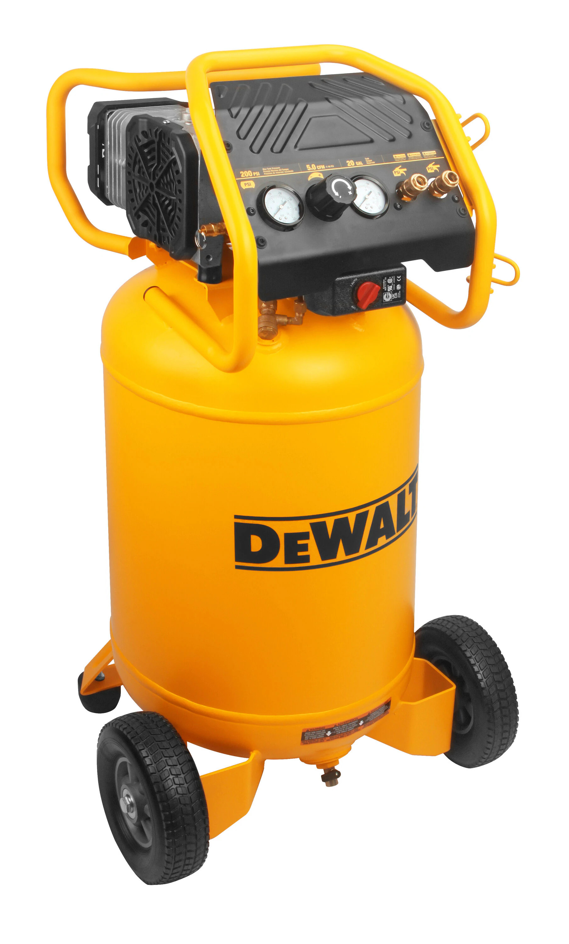 DEWALT XTREME Quiet 2 Stage 20-Gallon Portable Electric 200 PSI Vertical Air Compressor | DXCM20020US | Lowe's