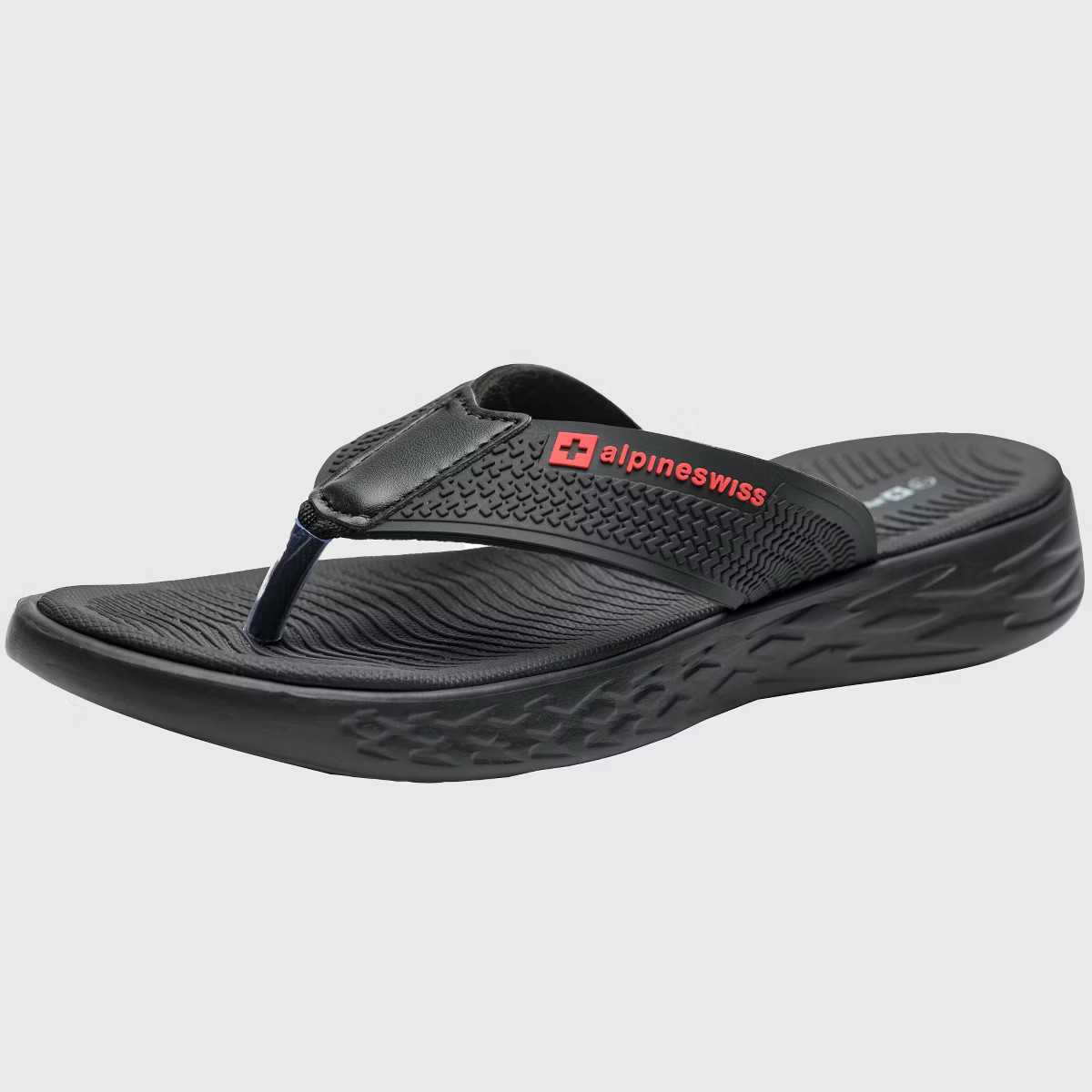 Alpine Swiss Katie Womens Wide Foot Strap Flip Flops Thong Sandals | Target