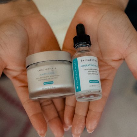 Hey friends! Let's talk about skin care because it's essential to maintain that youthful glow. And guess what? It doesn't have to be an elaborate routine. For me, it's all about keeping my face hydrated and wearing my sunscreen every day. My go-to products for achieving the hydration aspect of this routine include some classics from SkinCeuticals: Emolience and their hydrating B5 gel! 

Now, let's talk about the perks of having healthy, glowy skin! First of all, you look more refreshed and ready to take on the day. It's also a great confidence booster when you're feeling good about your skin. And let's not forget about the anti-aging benefits - who doesn't want to maintain their youthful appearance as long as possible? 

If you haven't checked out SkinCeuticals yet, give them a try! Their products are all about quality and results, and I promise you won't be disappointed. Let's all embrace the skin we're in and take care of it! 

#LTKfindsunder50 #LTKfindsunder100 #LTKbeauty