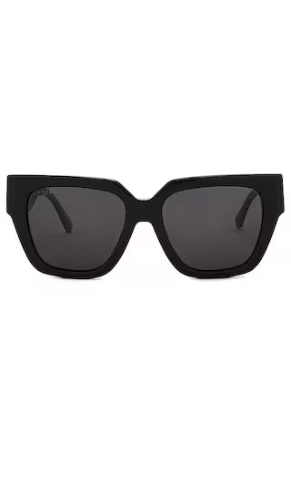 Remi 2 Sunglasses in Black & Grey Polarized | Revolve Clothing (Global)