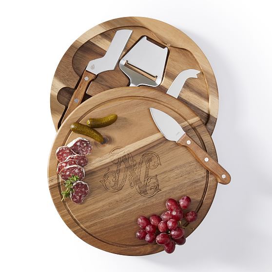 Swivel Cheese Board and Knives Set | Mark and Graham