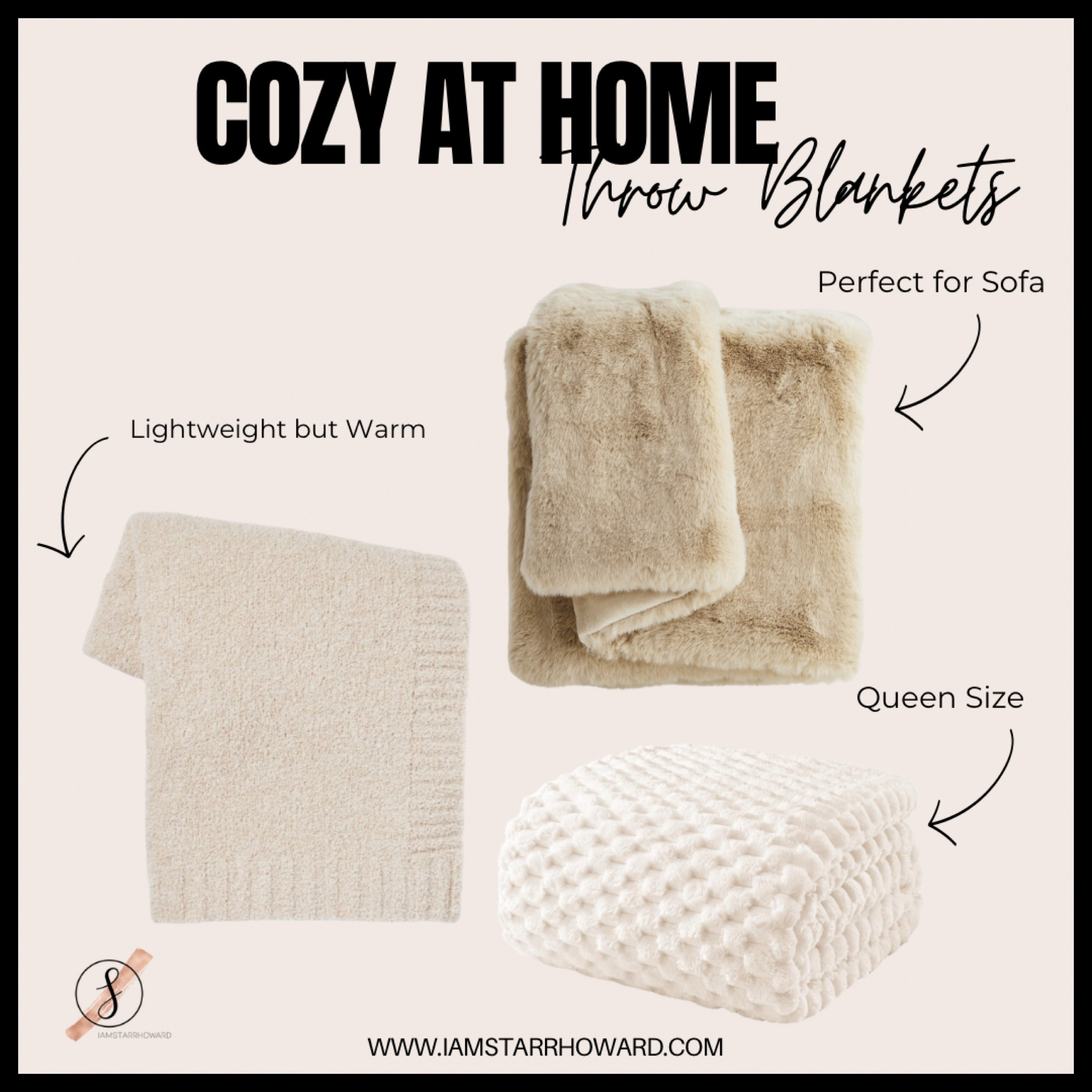 My fave throws for lounging at home.  They are perfect for Christmas gifts. #homedecor #homestyling

#LTKHoliday #LTKHome #LTKGiftGuide