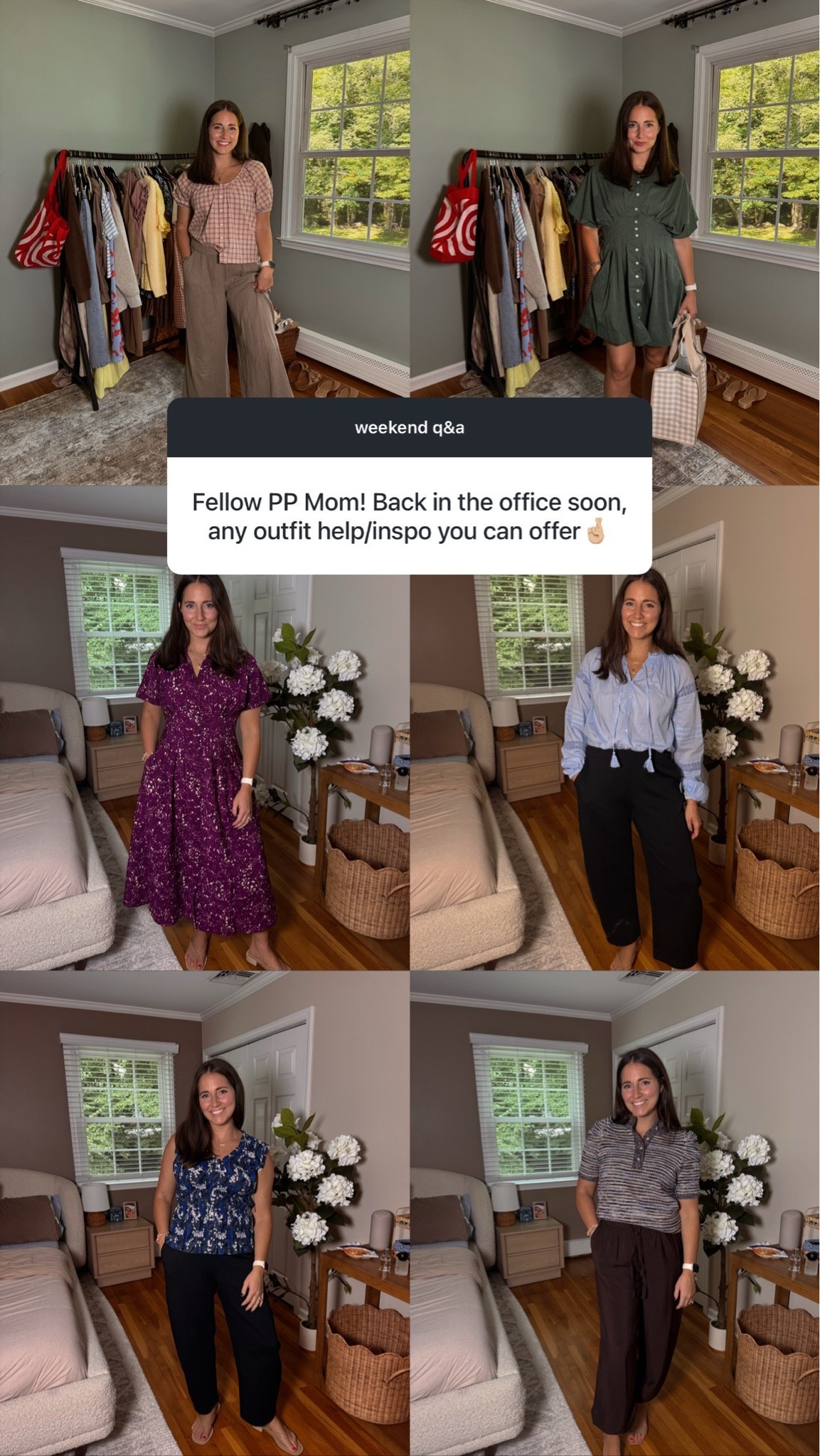 Postpartum friendly work outfit ideas!

#LTKmomlife #LTKSaleAlert #LTKWorkwear