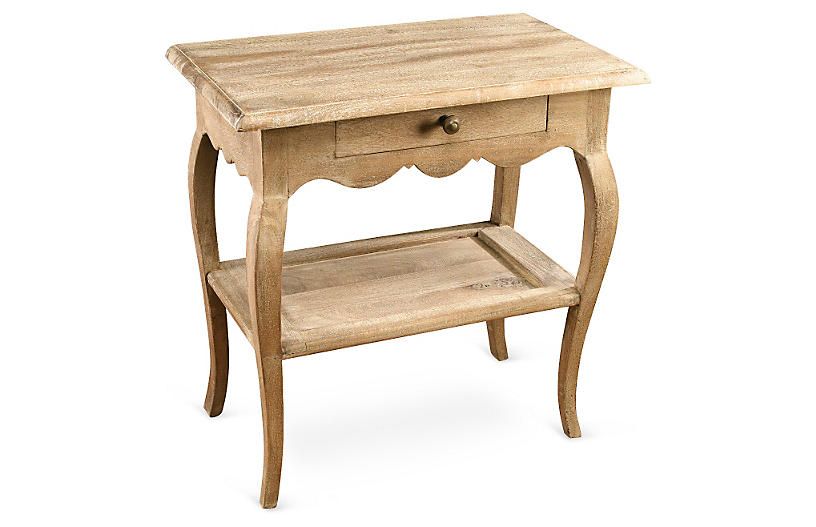 Colette Nightstand, Natural | One Kings Lane
